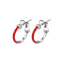 Orecchini Rosato Donna Storie in Argento Zirconia RZ0004 - RZ0004